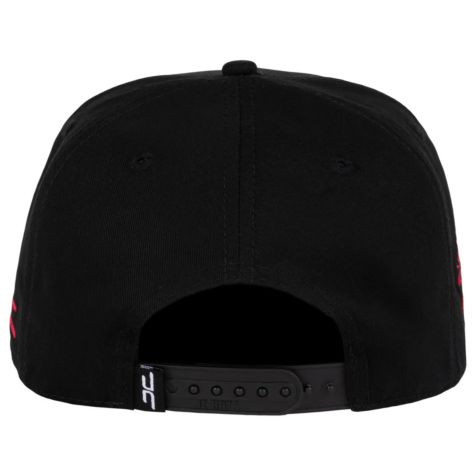 JC HATS - WATERMELON CAT BLACK