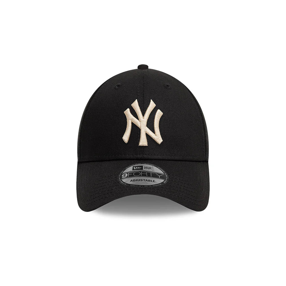New Era New York Yankees MLB League Essentials 9FORTY Negra