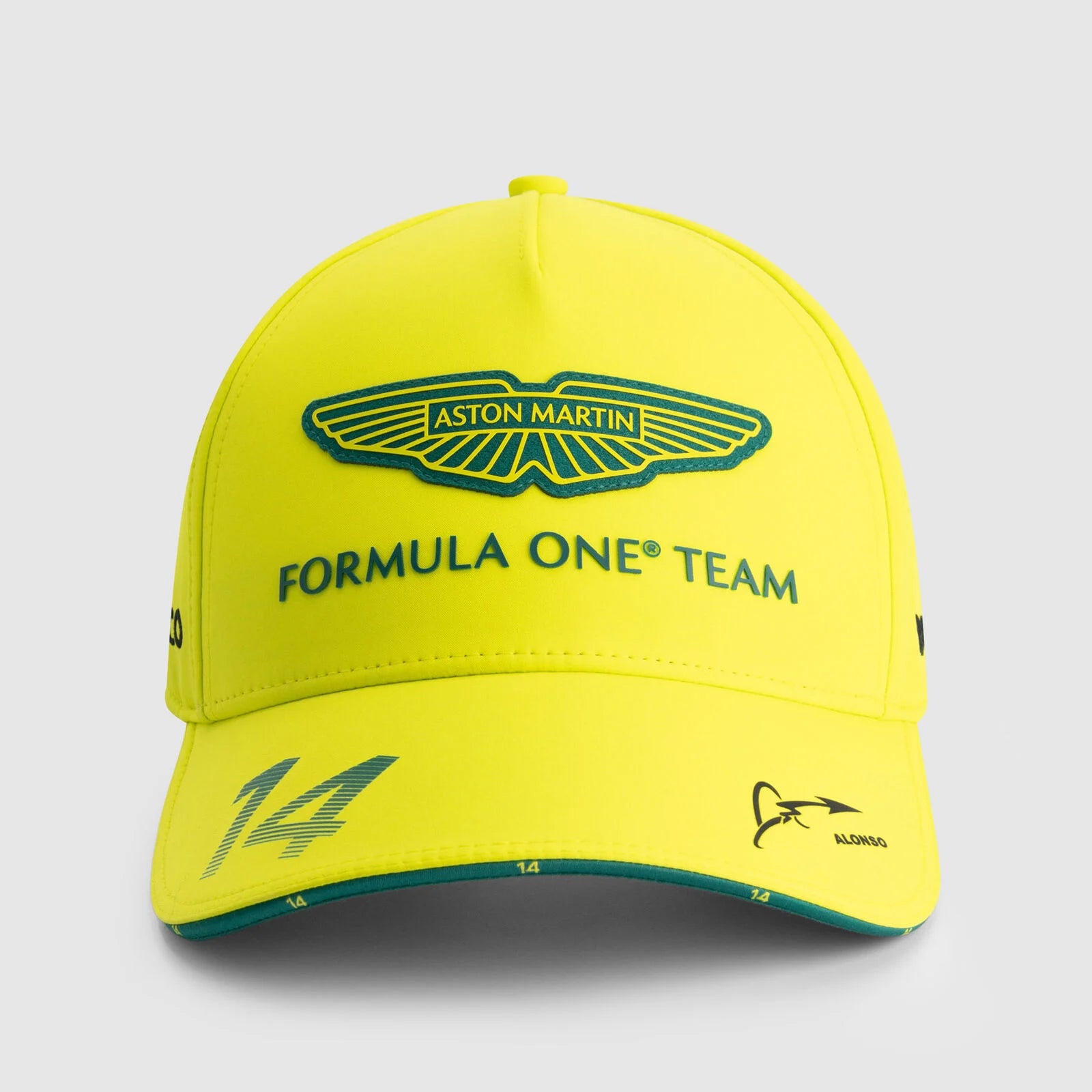 Fernando Alonso Aston Martin Temporada 2025 Amarillo