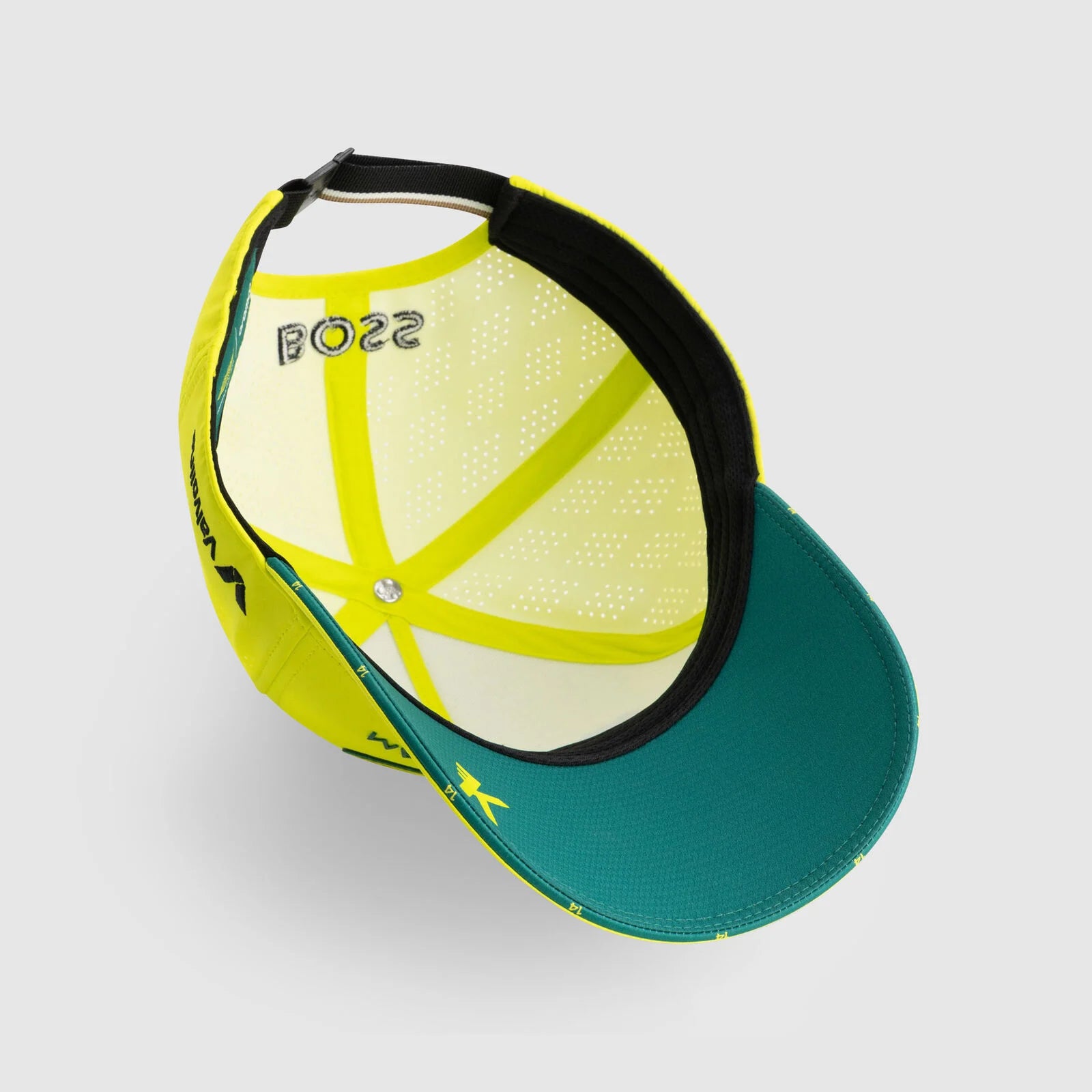 Fernando Alonso Aston Martin Temporada 2025 Amarillo
